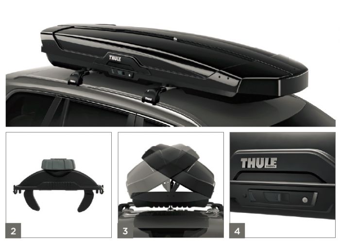 Náhled produktu - Thule střešní box Motion XT Alpine titan lesklý