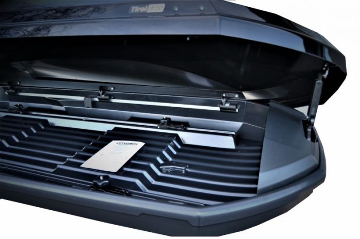 Náhled produktu - Střešní box NORTHLINE Tirol 420 Wing carbon