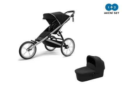 Thule Glide 2 Jet Black  + korbička + DOPRAVA ZDARMA