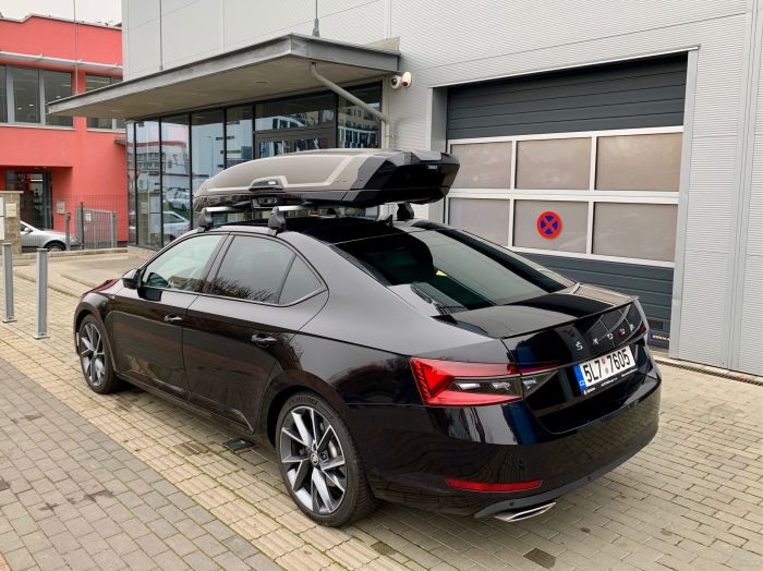 Náhled produktu - Box Thule Vector L Titan Matte