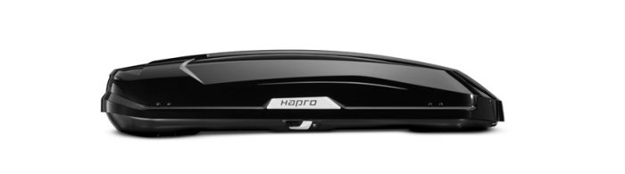 Náhled produktu - Střešní box Hapro Trivor 640 Brilliant Black