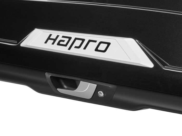 Náhled produktu - Střešní box Hapro Trivor 440 Supermatt Anthracite