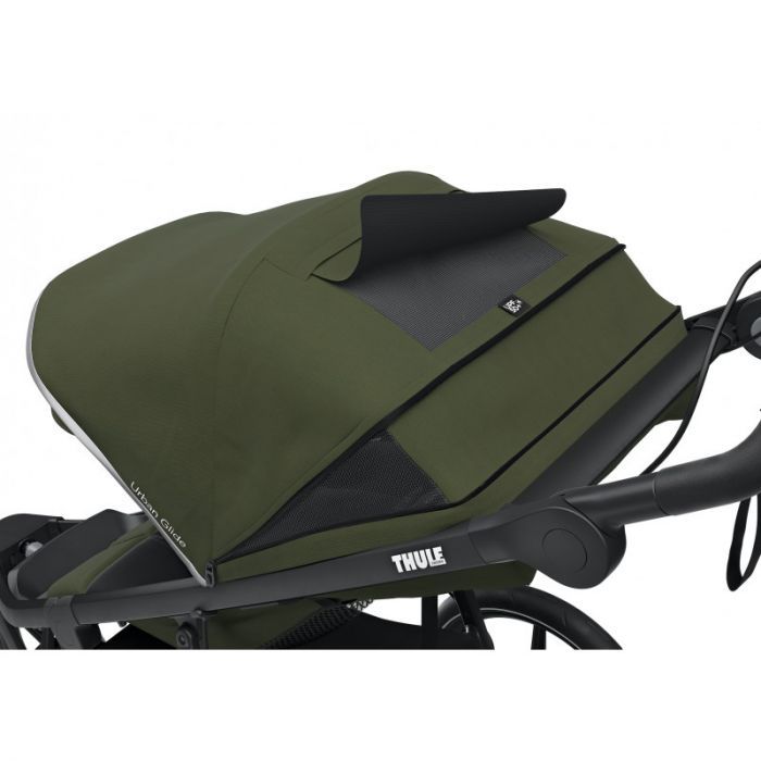 Náhled produktu - Thule Urban Glide 2 Black / Cypress Green  + korbička