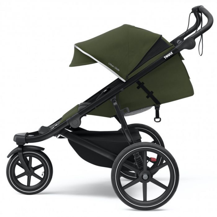 Náhled produktu - Thule Urban Glide 2 Black / Cypress Green  + korbička