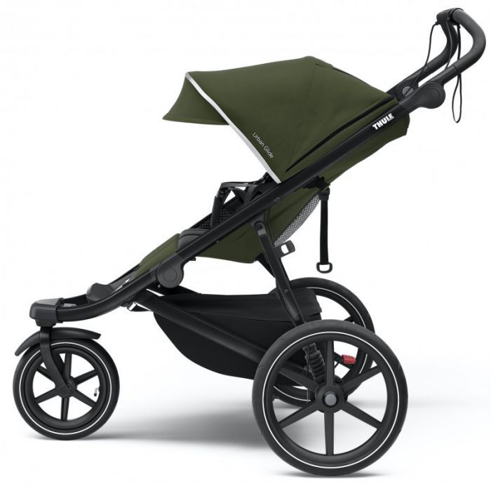 Náhled produktu - Thule Urban Glide 2 Black / Cypress Green  + korbička