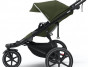 Thule Urban Glide 2 Black / Cypress Green + pláštěnka + madlo + ochranná síť + držák na pití