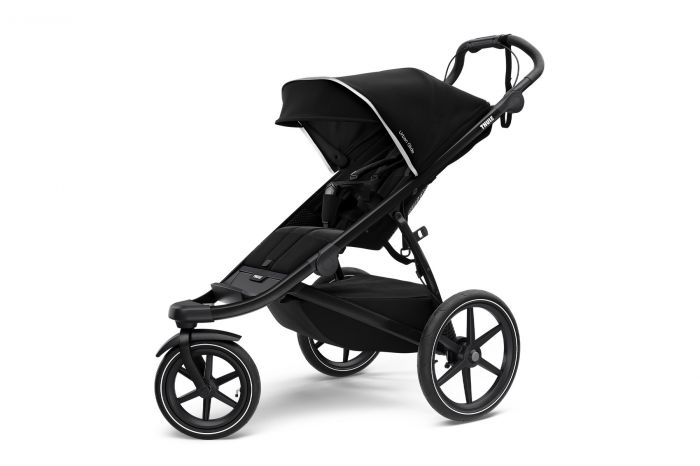 Náhled produktu - Sportovní kočárek Thule Urban Glide 2 Black 2021 + korbička