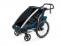 Thule Chariot Cross 1 Majolica Blue 2023 + bike set + kočárkový set + běžecký set