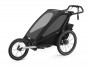 Thule Chariot Sport 1 Midnight Black 2023 + bike set + kočárkový set + běžecký set