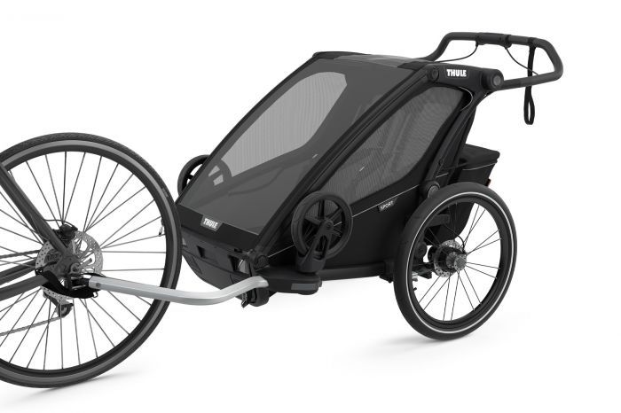 Náhled produktu - Thule Chariot Sport 2 Midnight Black 2022 + bike set + kočárkový set + běžecký set
