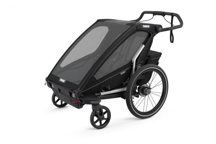Náhled produktu - Thule Chariot Sport 2 Midnight Black 2022 + bike set + kočárkový set + běžecký set
