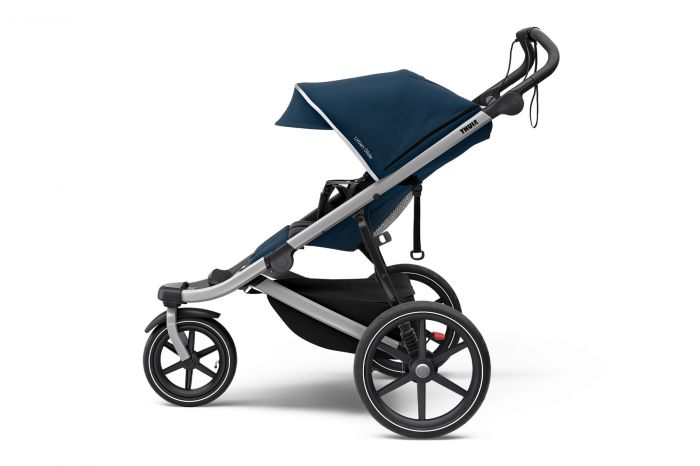 Náhled produktu - Thule Urban Glide 2 Alu / Majolica Blue 2021 + pláštěnka + ochranná síť + madlo + korbička + pláštěnka na korbičku
