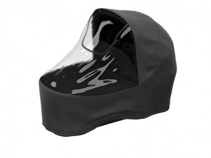 Náhled produktu - Thule Urban Glide 2 Grey Melange / Black 2021 + pláštěnka + síť + madlo + korbička + pláštěnka korby