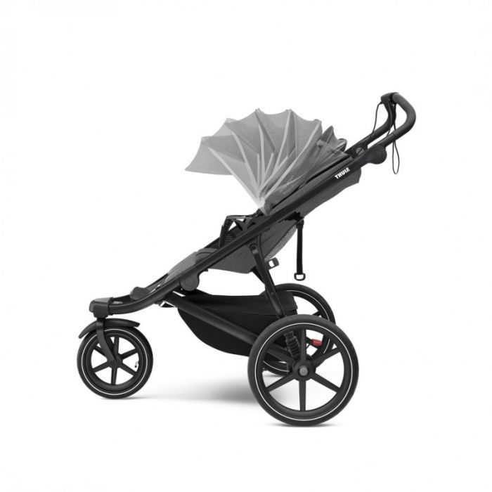 Náhled produktu - Thule Urban Glide 2 Grey Melange / Black 2021 + korbička