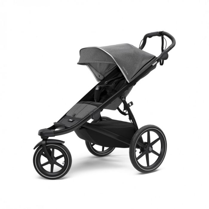 Náhled produktu - Thule Urban Glide 2 Grey Melange / Black 2021 + korbička