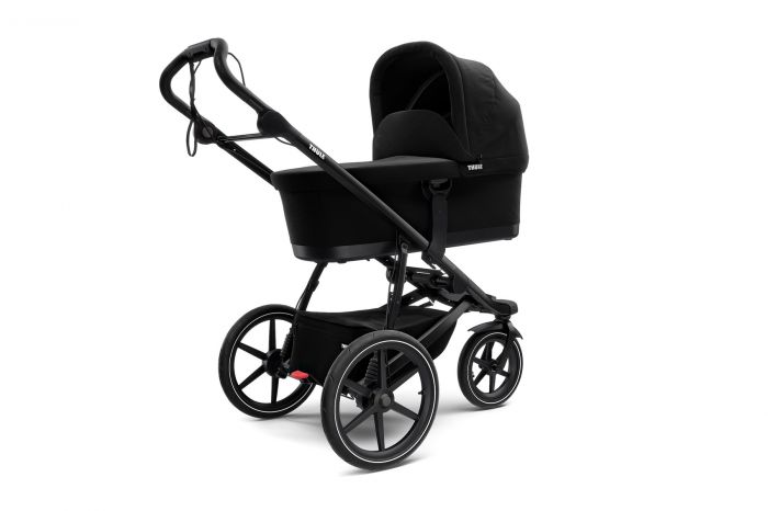 Náhled produktu - Thule Urban Glide 2 Grey Melange / Black 2021 + korbička