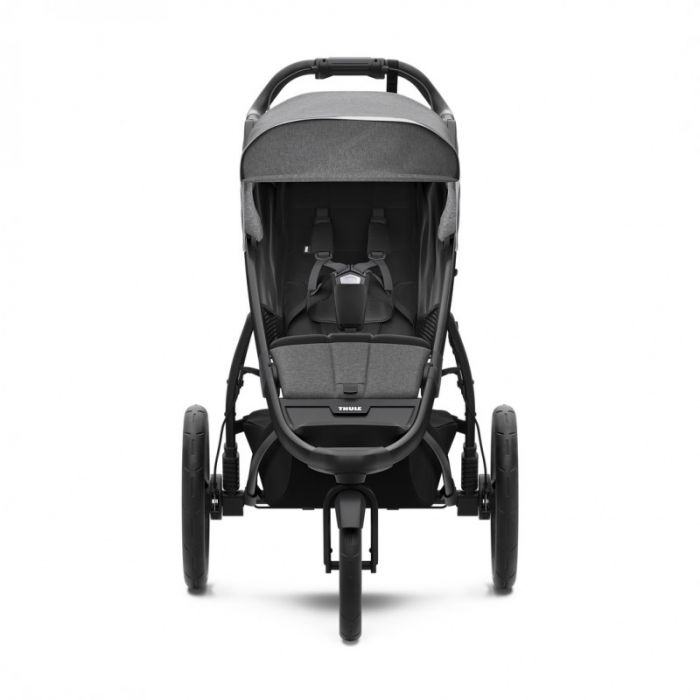 Náhled produktu - Thule Urban Glide 2 Grey Melange / Black 2021 + korbička