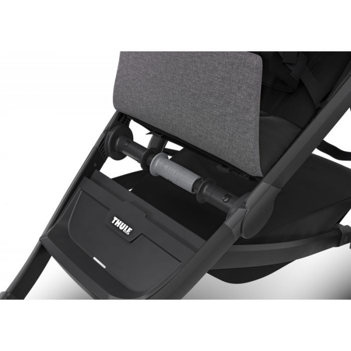 Náhled produktu - Thule Urban Glide 2 Grey Melange / Black 2021 + korbička