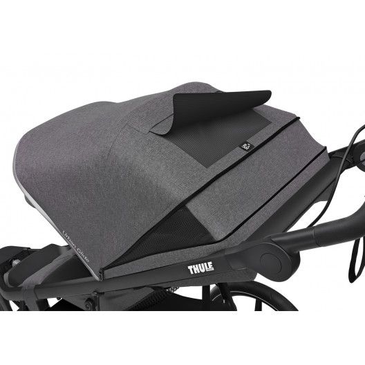 Náhled produktu - Thule Urban Glide 2 Grey Melange / Black 2021 + korbička