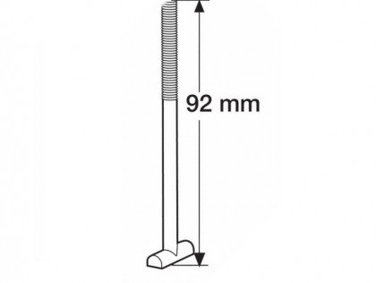 Thule T-screw 92mm 50553