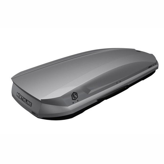 Náhled produktu - Střešní box NORTHLINE Family 420 Silver
