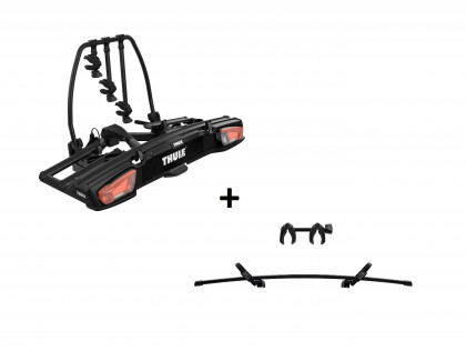 Thule VeloSpace XT 939 black + adaptér Thule 938-1 pro 4 kola