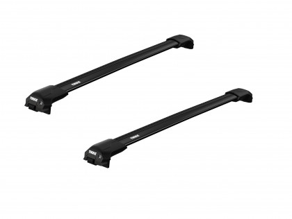 Náhled produktu - Nosič Thule 7204 Edge Raised Rail WingBar tyče ČERNÉ