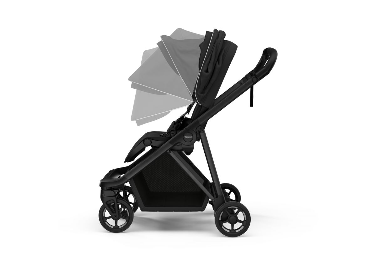 Náhled produktu - Kočárek Thule Shine Black on Black 2023 + korbička