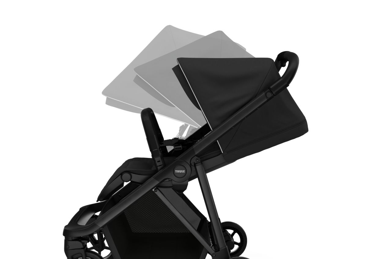 Náhled produktu - Kočárek Thule Shine Black on Black 2023 + korbička