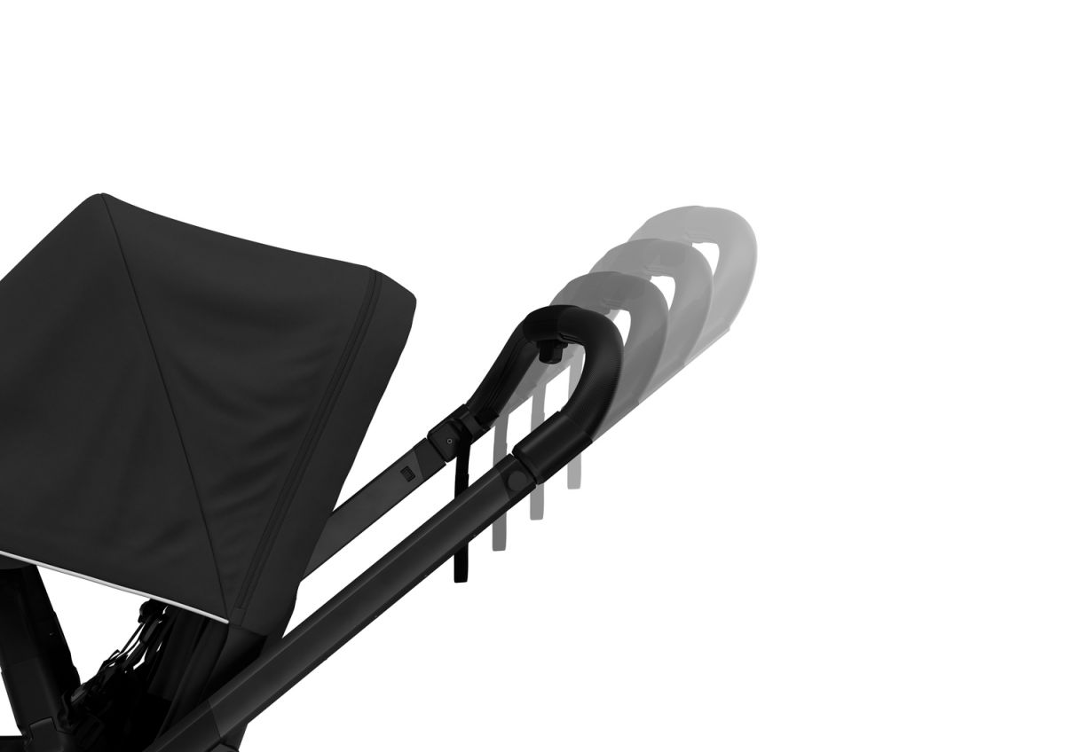 Náhled produktu - Kočárek Thule Shine Black on Black 2023 + korbička