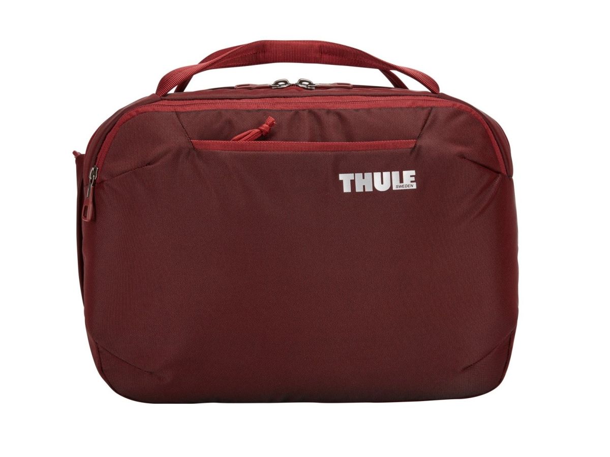 Náhled produktu - Thule Subterra taška do letadla TSBB301E - vínově červená