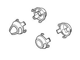 Náhled produktu - Thule Hinge Caps 17-X 40105309