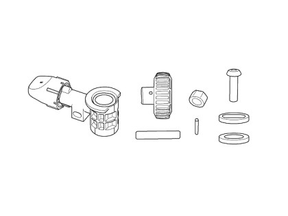 Náhled produktu - Caster Assembly - Thule Urban Glide 2 54645