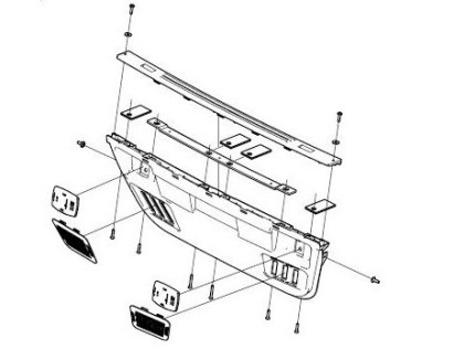 Náhled produktu - Thule Footplate - Double 19-X 40105386