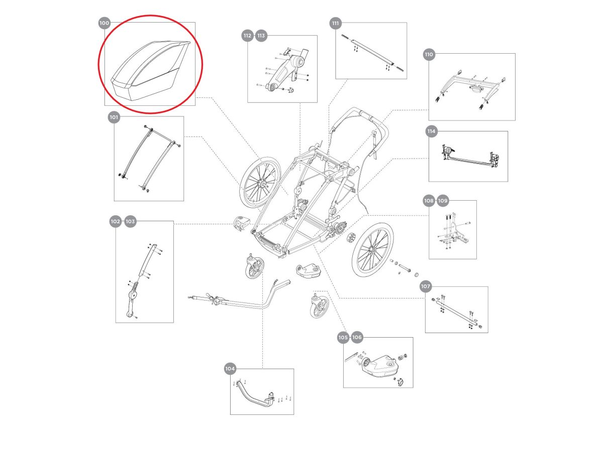 Náhled produktu - Thule Body, Sport1 SpeYellow 54581