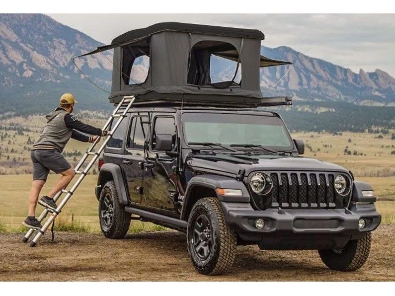 Náhled produktu - Autostan Aroso Eifel pro 2 osoby - s ABS skořepinou / černý