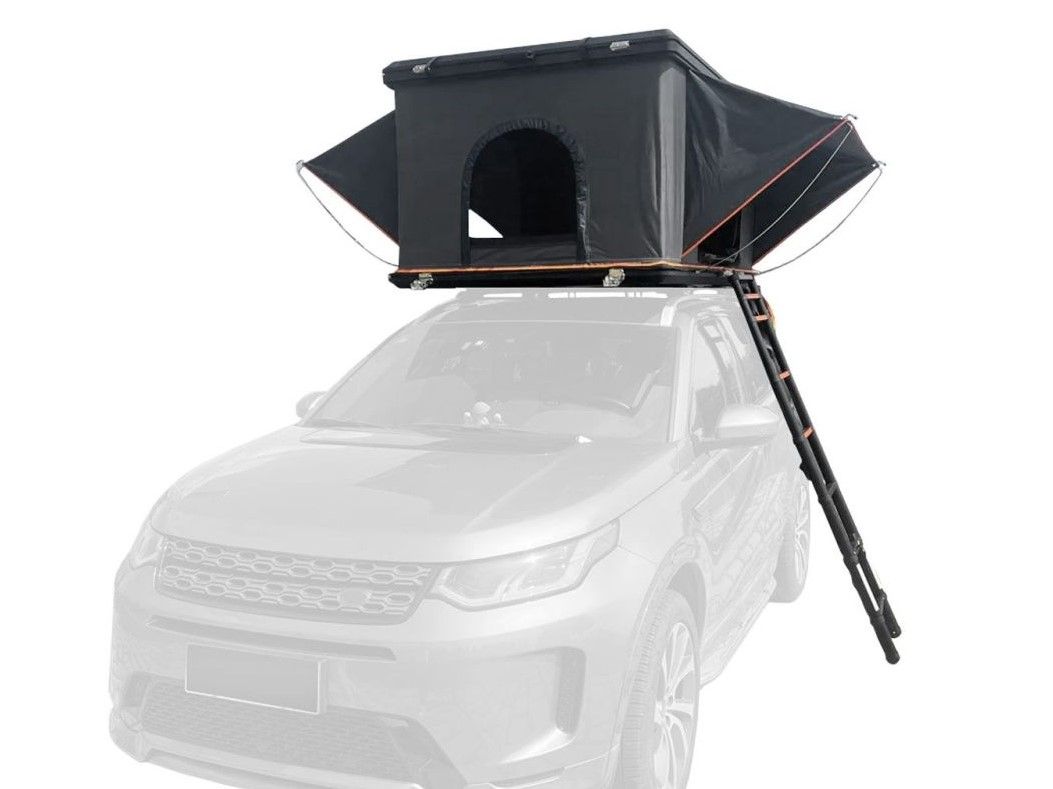 Náhled produktu - Autostan Aroso Schwarzwald pro 3 osoby - s aluminiovou skořepinou / šedý
