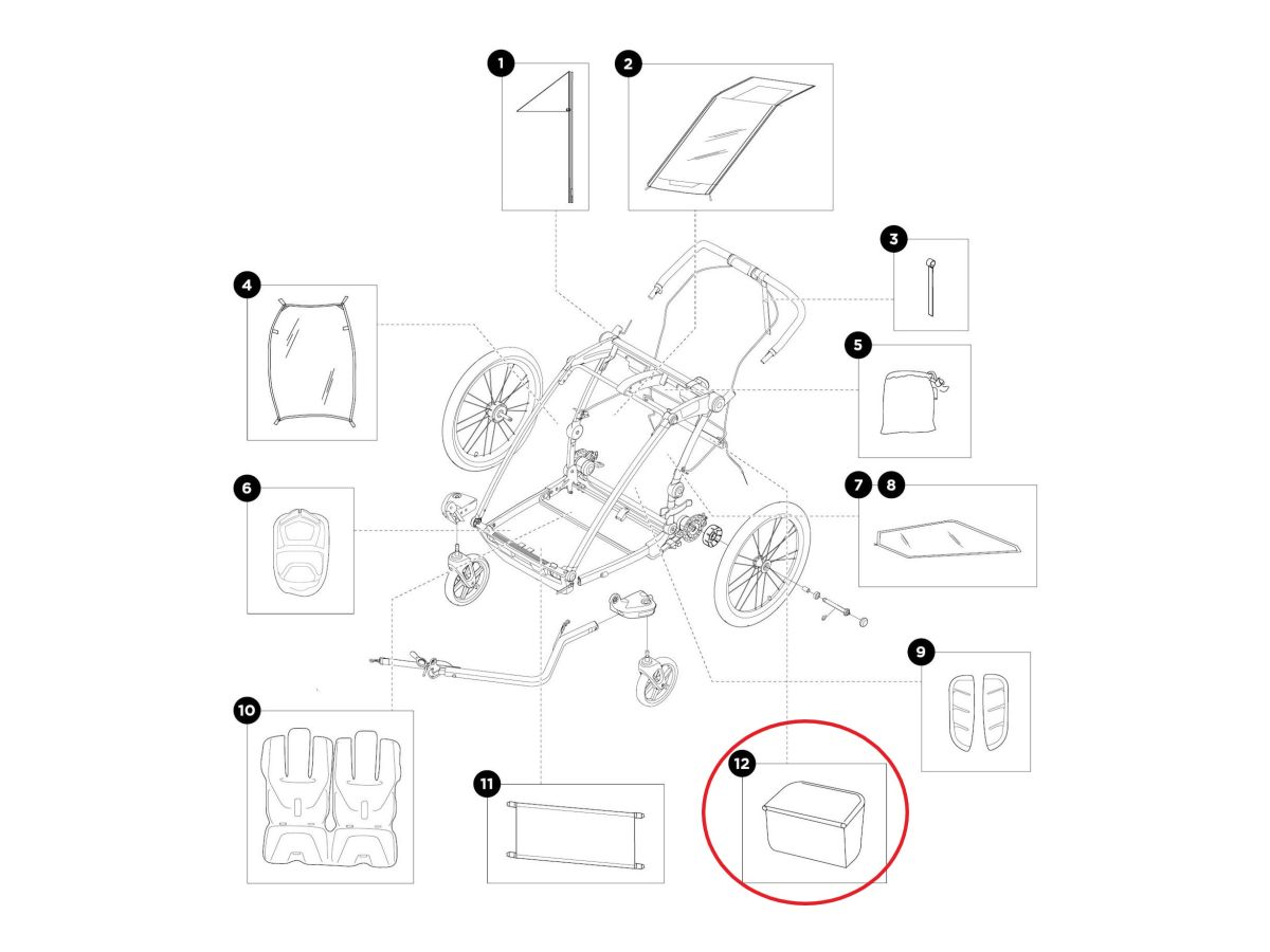 Náhled produktu - Thule Bag Cargo, Sport2 SpeYellow 54586
