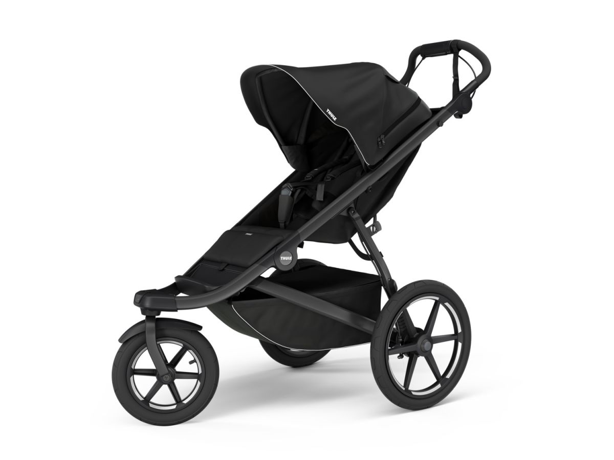 Náhled produktu - Thule Urban Glide 3 Black + korba + pláštěnka + moskytiéra + madlo + pláštěnka korba + moskyt. korba