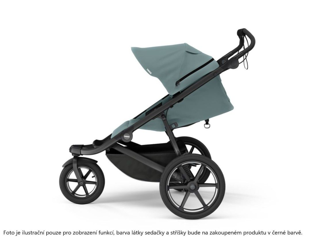 Náhled produktu - Thule Urban Glide 3 Black + korba + pláštěnka + moskytiéra + madlo + pláštěnka korba + moskyt. korba