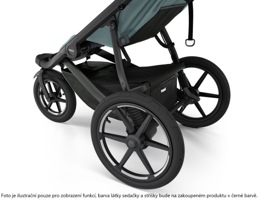 Náhled produktu - Thule Urban Glide 3 Black + korba + pláštěnka + moskytiéra + madlo + pláštěnka korba + moskyt. korba