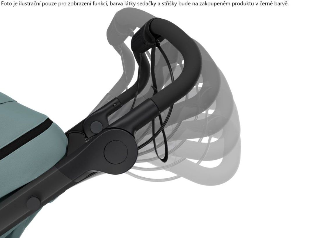 Náhled produktu - Thule Urban Glide 3 Black + korba + pláštěnka + moskytiéra + madlo + pláštěnka korba + moskyt. korba