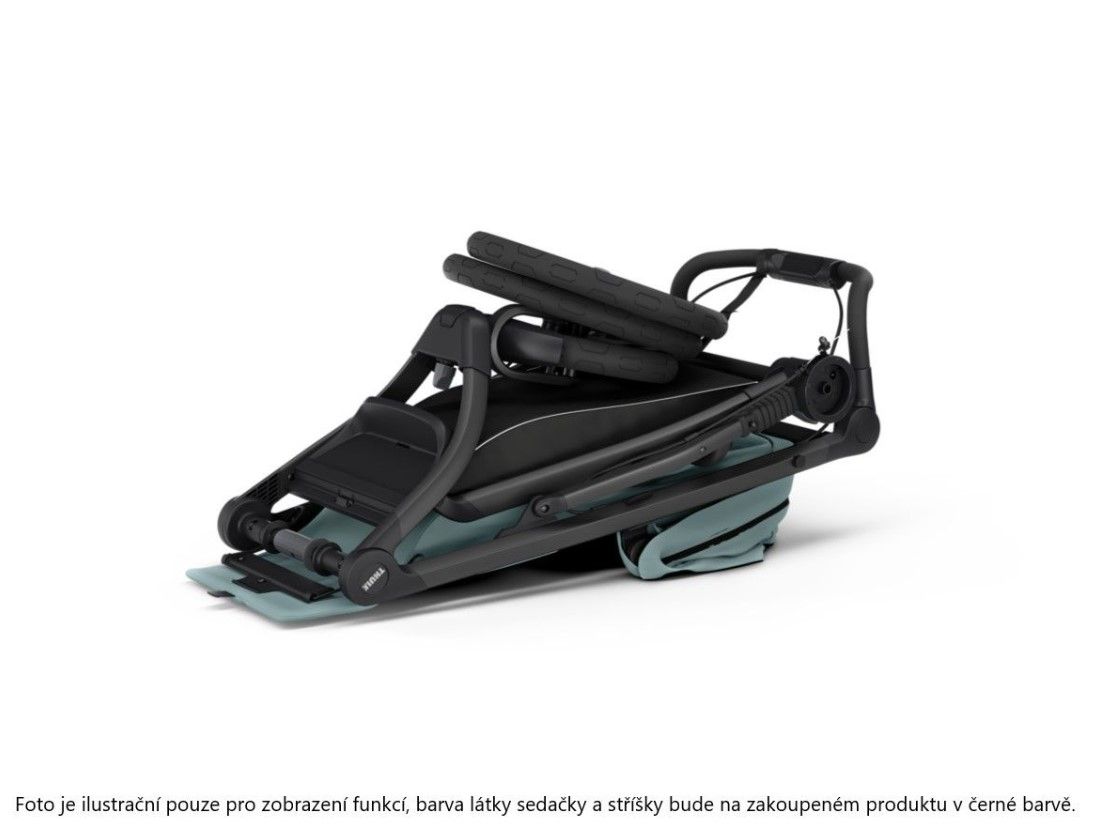Náhled produktu - Thule Urban Glide 3 Black + korba + pláštěnka + moskytiéra + madlo + pláštěnka korba + moskyt. korba