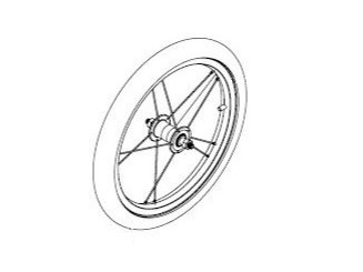 Náhled produktu - Thule Wheel Assembly 18
