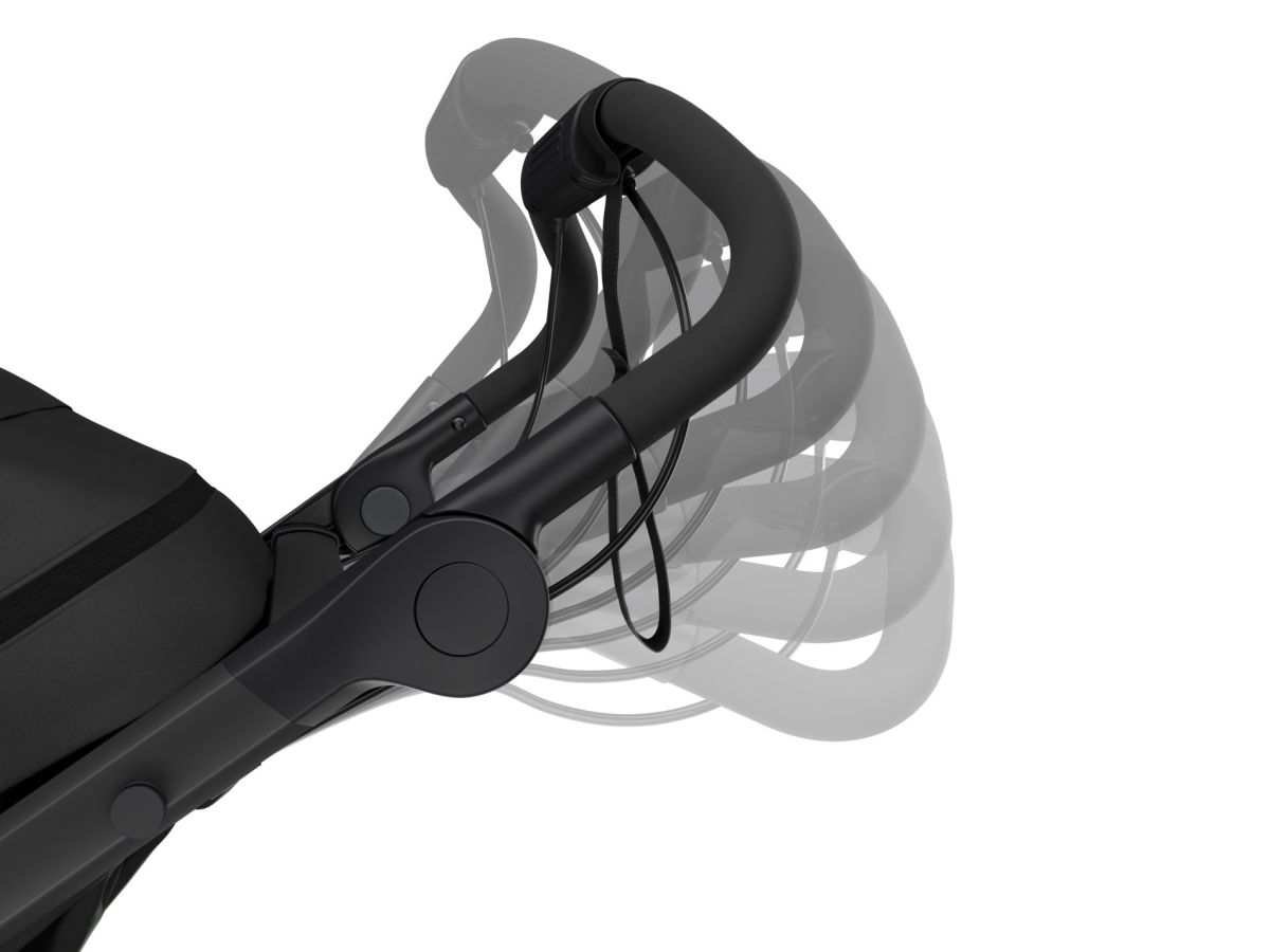 Náhled produktu - Thule Urban Glide 3 Black 4-Wheel + hluboká korba (volitelná barva)
