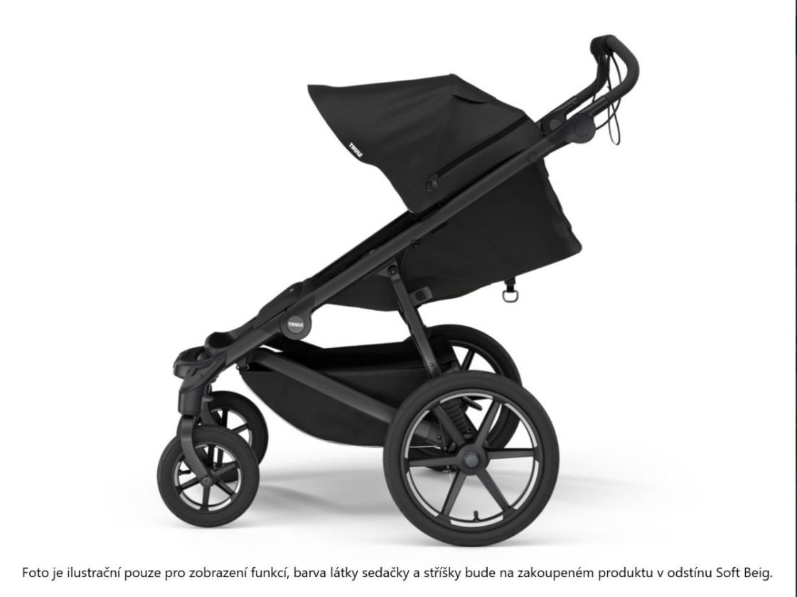 Náhled produktu - Thule Urban Glide 3 Soft Beige 4-Wheel + hluboká korba (volitelná barva)