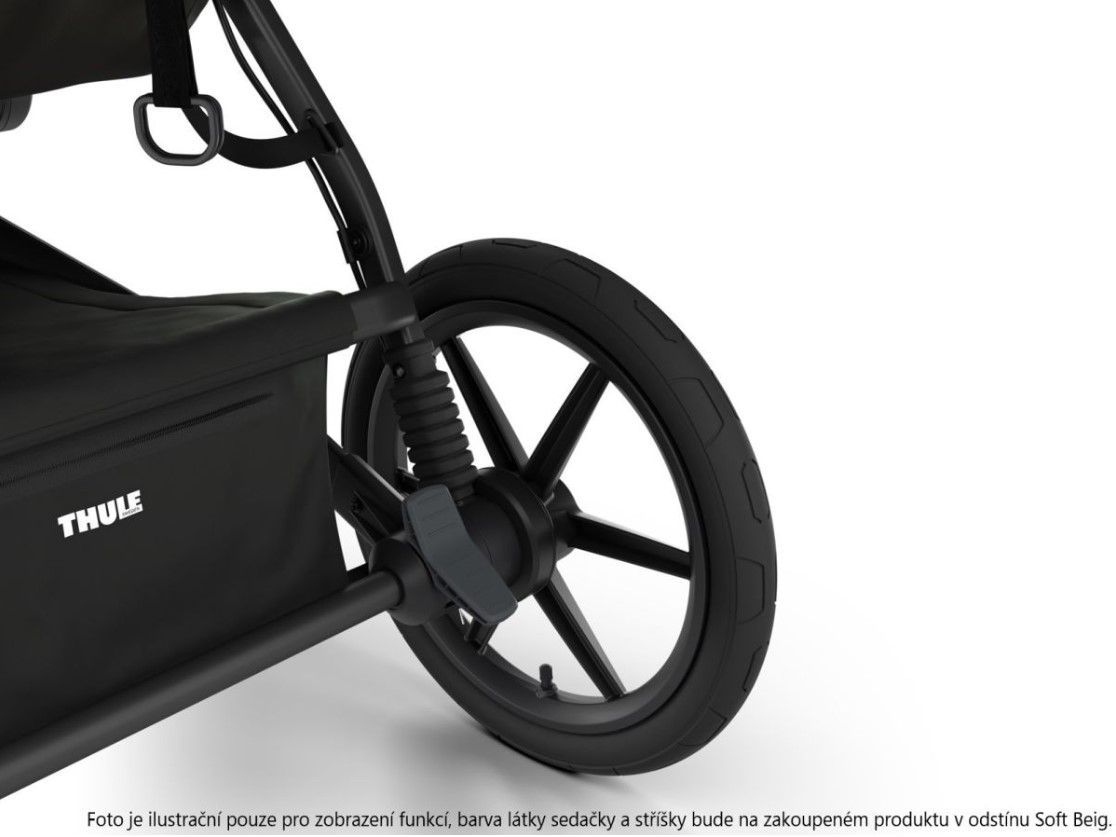 Náhled produktu - Thule Urban Glide 3 Soft Beige 4-Wheel + hluboká korba (volitelná barva)