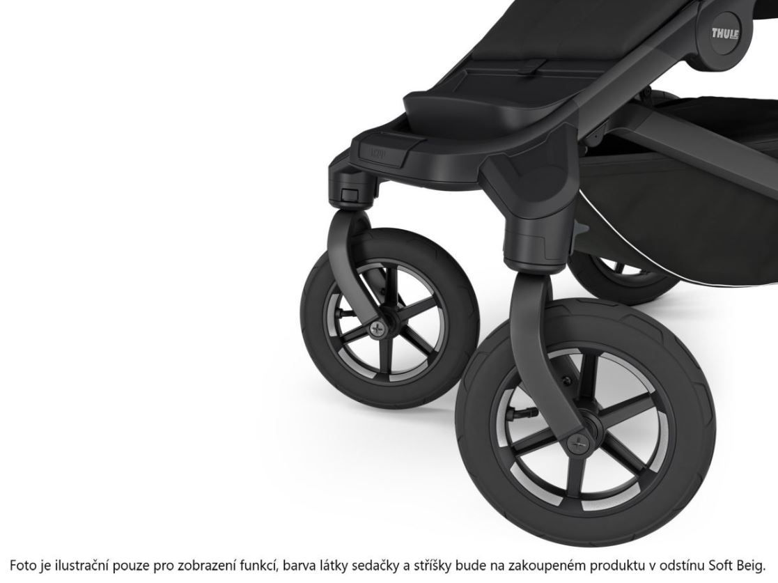 Náhled produktu - Thule Urban Glide 3 Soft Beige 4-Wheel + hluboká korba (volitelná barva)