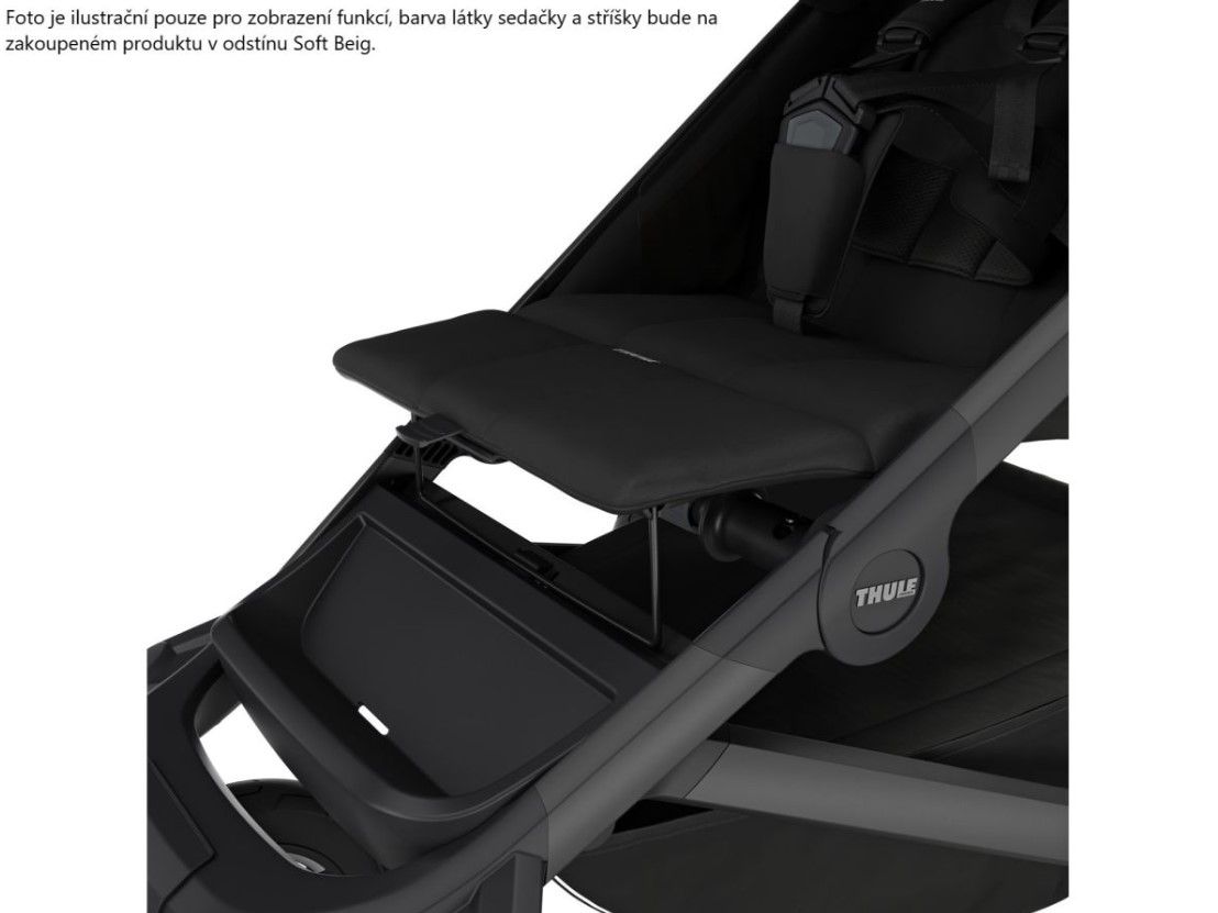 Náhled produktu - Thule Urban Glide 3 Soft Beige 4-Wheel + hluboká korba (volitelná barva)