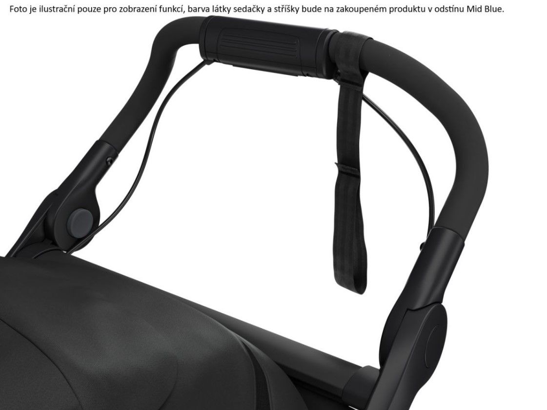 Náhled produktu - Thule Urban Glide 3 Mid-Blue 4-Wheel + hluboká korba (volitelná barva)
